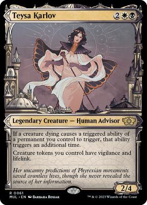 Teysa Karlov card from March of the Machine: Multiverse Legends