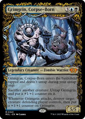 Grimgrin, Corpse-Born card from March of the Machine: Multiverse Legends