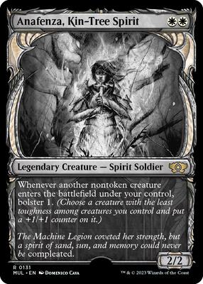 Anafenza, Kin-Tree Spirit (Halo Foil) card from March of the Machine: Multiverse Legends