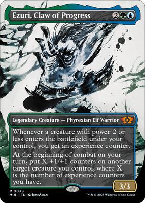 Ezuri, Claw of Progress card from March of the Machine: Multiverse Legends