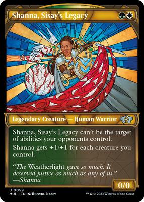 Shanna, Sisay's Legacy card from March of the Machine: Multiverse Legends