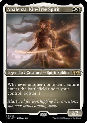 Anafenza, Kin-Tree Spirit (Foil Etched) card from March of the Machine: Multiverse Legends