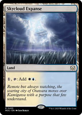 Skycloud Expanse card from Commander: March of the Machine