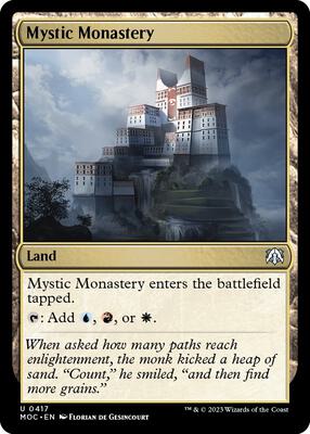 Mystic Monastery card from Commander: March of the Machine