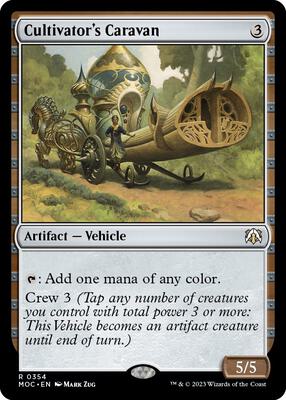 Cultivator's Caravan card from Commander: March of the Machine