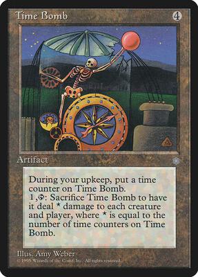 Time Bomb card from Ice Age