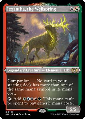 Jegantha, the Wellspring (Foil Etched) card from March of the Machine: Multiverse Legends