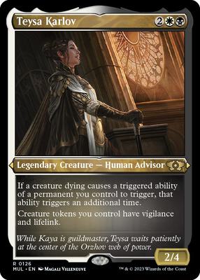 Teysa Karlov (Foil Etched) card from March of the Machine: Multiverse Legends