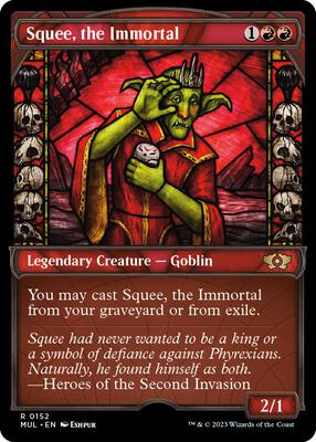 Squee, the Immortal (Halo Foil) card from March of the Machine: Multiverse Legends
