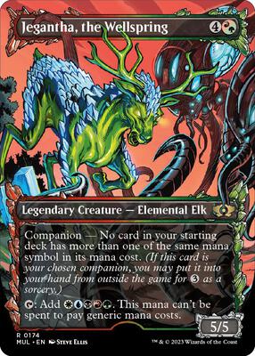 Jegantha, the Wellspring (Halo Foil) card from March of the Machine: Multiverse Legends