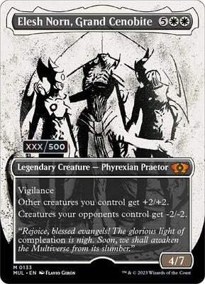 Elesh Norn, Grand Cenobite (Serial Numbered) card from March of the Machine: Multiverse Legends