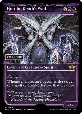 Horobi, Death's Wail (Serial Numbered) card from March of the Machine: Multiverse Legends