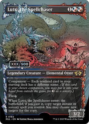 Lutri, the Spellchaser (Serial Numbered) card from March of the Machine: Multiverse Legends