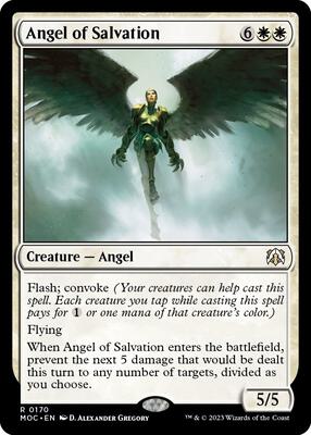 Angel of Salvation card from Commander: March of the Machine
