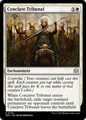 Conclave Tribunal card from Commander: March of the Machine
