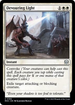 Devouring Light card from Commander: March of the Machine