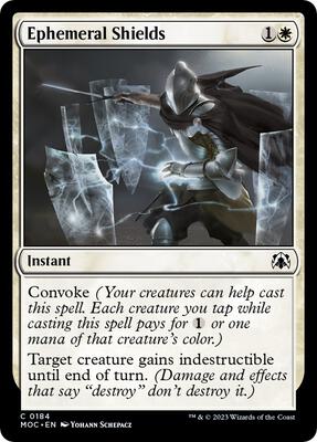 Ephemeral Shields card from Commander: March of the Machine