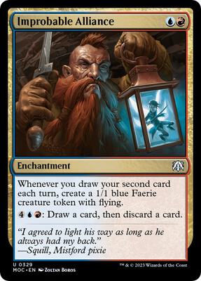 Improbable Alliance card from Commander: March of the Machine
