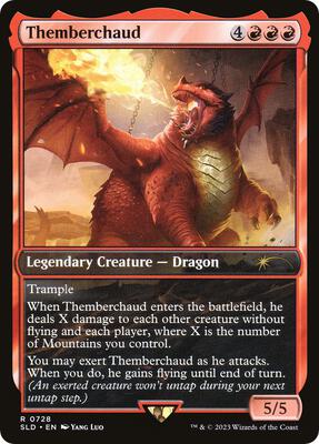 Themberchaud card from Secret Lair Drop Series