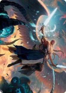 Boon-Bringer Valkyrie Art Card card from Art Series: March of the Machine