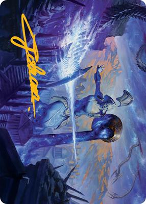Ephara, Ever-Sheltering Art Card (Gold-Stamped Signature) card from Art Series: March of the Machine