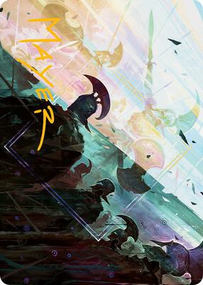 Surge of Salvation Art Card (Gold-Stamped Signature) card from Art Series: March of the Machine