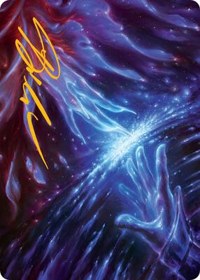 Transcendent Message Art Card (Gold-Stamped Signature) card from Art Series: March of the Machine