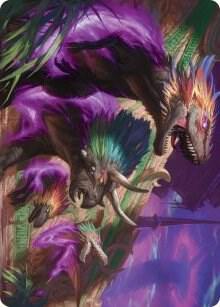 Burning Sun's Fury Art Card card from Art Series: March of the Machine