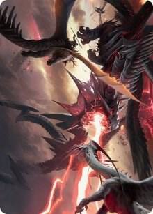 Invasion of Tarkir Art Card card from Art Series: March of the Machine