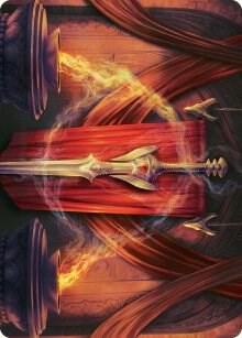 Ramosian Greatsword Art Card card from Art Series: March of the Machine
