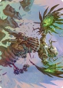 Botanical Brawler Art Card card from Art Series: March of the Machine