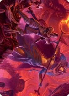 Djeru and Hazoret Art Card card from Art Series: March of the Machine