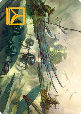 Invasion of Pyrulea Art Card (Gold-Stamped Signature) card from Art Series: March of the Machine