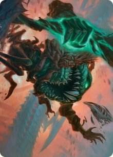 Yargle and Multani Art Card card from Art Series: March of the Machine