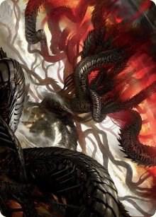 Realmbreaker, the Invasion Tree Art Card card from Art Series: March of the Machine
