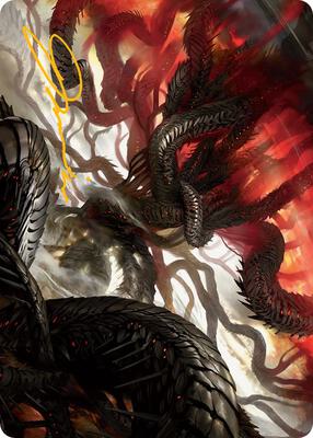 Realmbreaker, the Invasion Tree Art Card (Gold-Stamped Signature) card from Art Series: March of the Machine