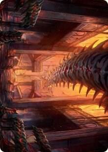 Bloodfell Caves Art Card card from Art Series: March of the Machine