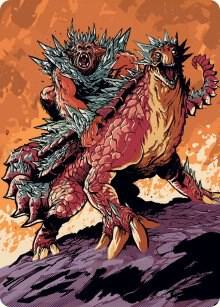 Kogla and Yidaro Art Card card from Art Series: March of the Machine