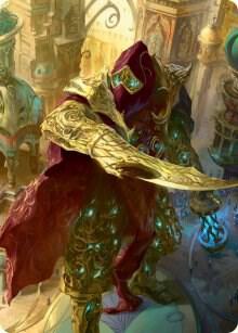 Baral, Chief of Compliance Art Card card from Art Series: March of the Machine