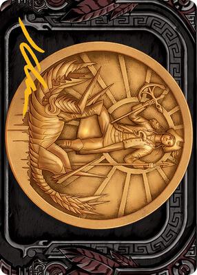 Captain Lannery Storm Art Card (Gold-Stamped Signature) card from Art Series: March of the Machine