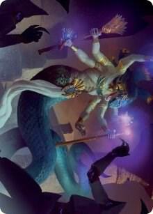 Imoti, Celebrant of Bounty Art Card card from Art Series: March of the Machine