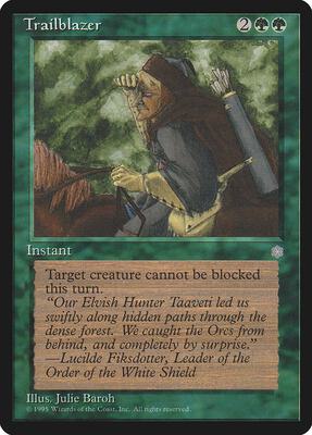 Trailblazer card from Ice Age