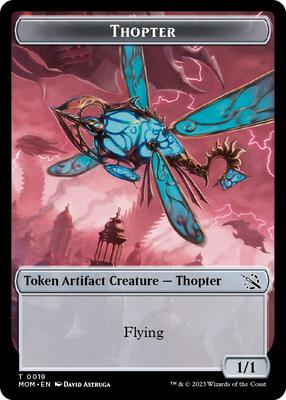 Thopter Token card from March of the Machine