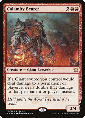 Calamity Bearer card from Media Promos
