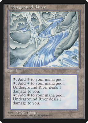 Underground River card from Ice Age