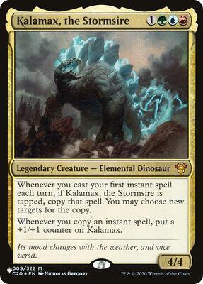 Kalamax, the Stormsire card from The List Reprints