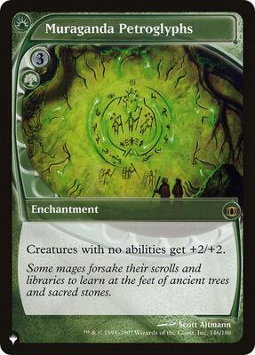 Muraganda Petroglyphs card from The List Reprints