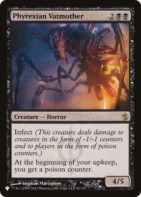 Phyrexian Vatmother card from The List Reprints