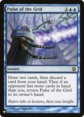 Pulse of the Grid card from The List Reprints