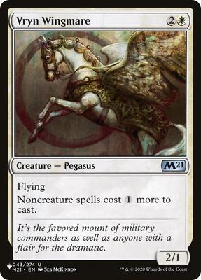 Vryn Wingmare card from The List Reprints